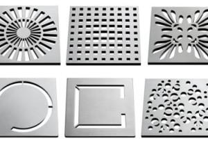 Geberit doucheput met RVS designroosters - Geberit