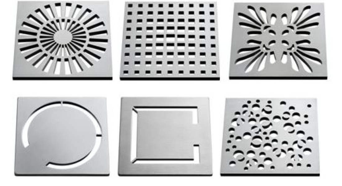 Geberit doucheput met RVS designroosters