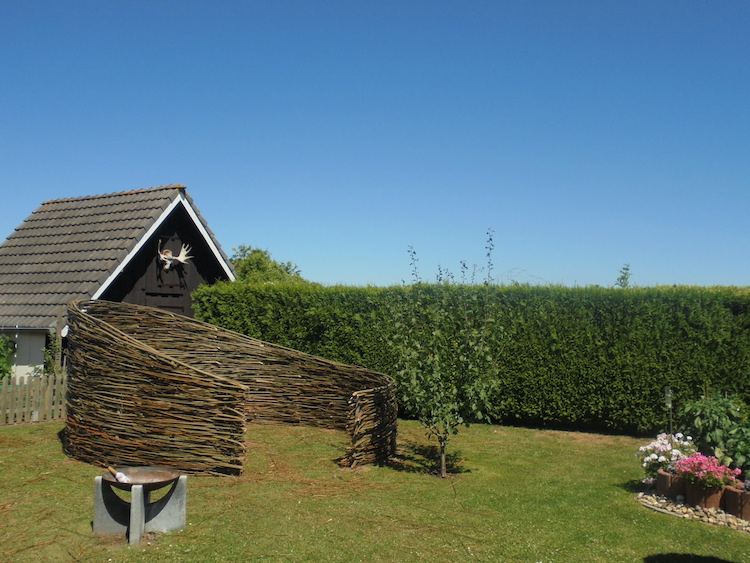 Natuurlijke terrasscherm | Wilhout