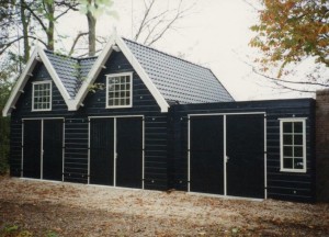Schuur met carport | MG Houtbouw