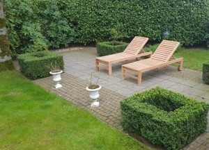Teak ligbedden | Puurteak - Puurteak tuinmeubelen
