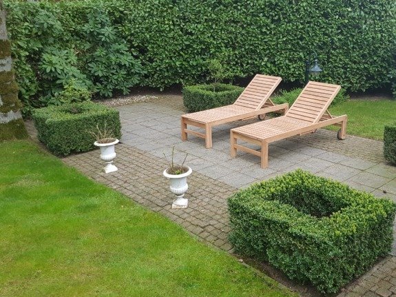 Teak ligbedden | Puurteak