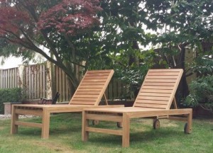 Teak ligbedden | Puurteak