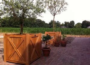 Teakhouten plantenbak | Puurteak - Puurteak tuinmeubelen