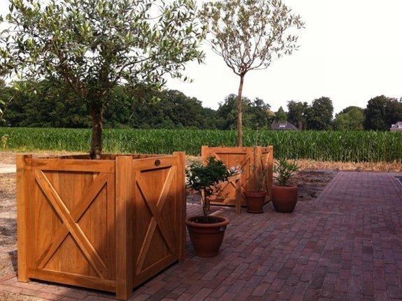 Teakhouten plantenbak | Puurteak