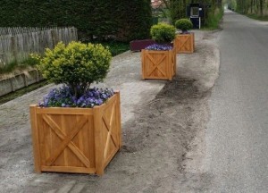 Teakhouten plantenbak | Puurteak