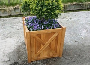 Teakhouten plantenbak | Puurteak