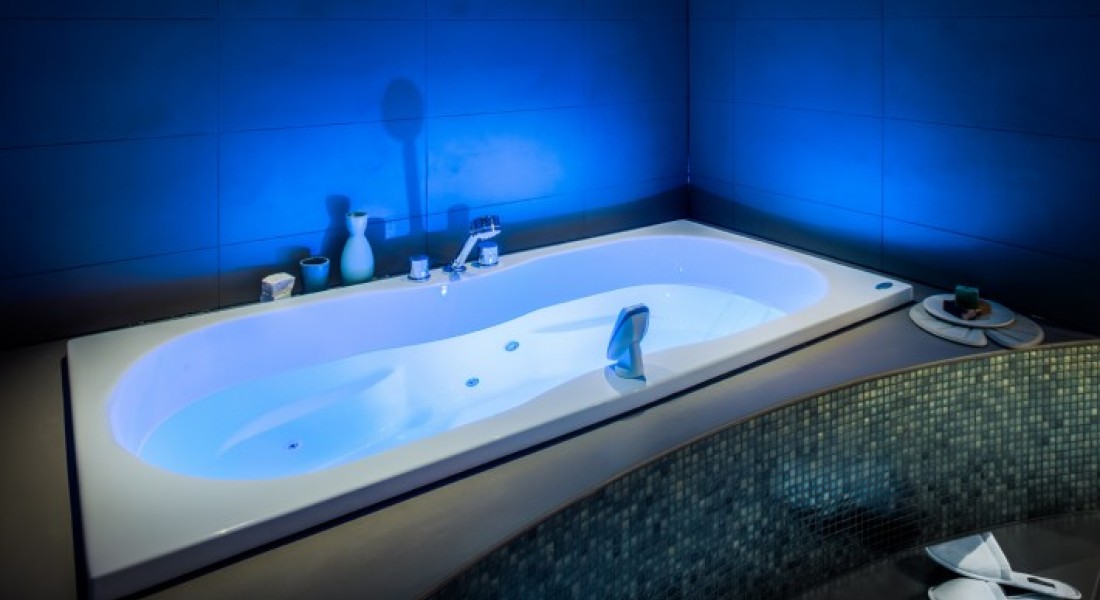 Heerlijk bubbelen in de baden van Cleopatra