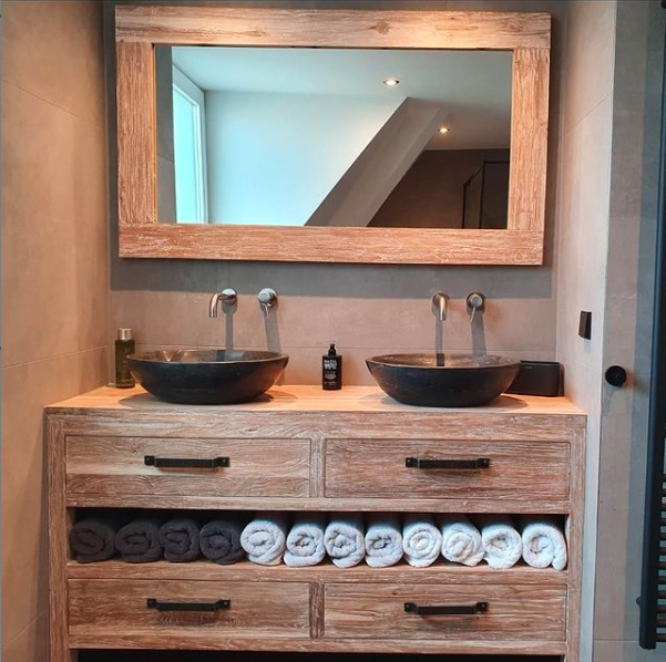 Houten badkamermeubels | Puurteak