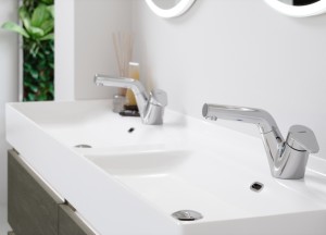 Hoge keramische wastafel | Primabad