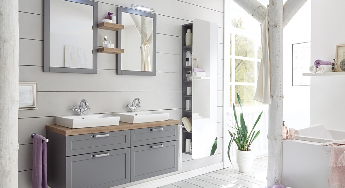 Zo deel je handig de nieuwe badkamer in