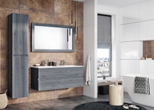 Massief eiken badmeubel Victoria | H&amp;R Badmeubelen - H&amp;R Badmeubelen