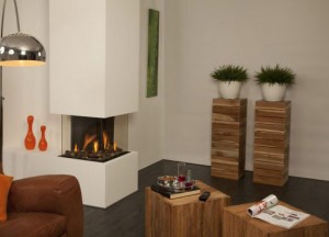Inbouw gas hoekhaard | Trimline Fires