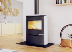 Houtkachel bekleed met serpentijnsteen | ILD - 