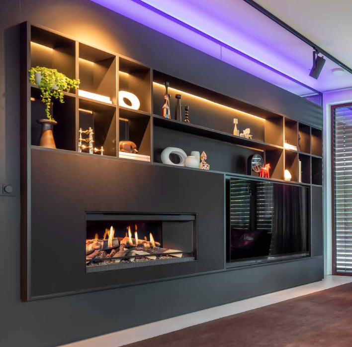 Elektrische inbouw designhaard | Kalfire