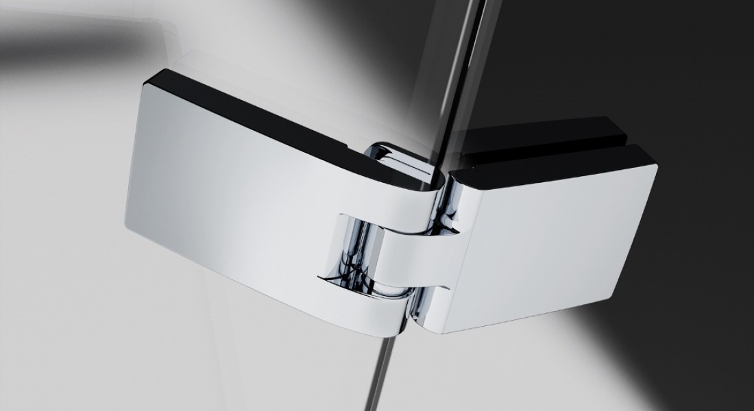 Meer bewegingsvrijheid met pendelbare douchewanden van HSK