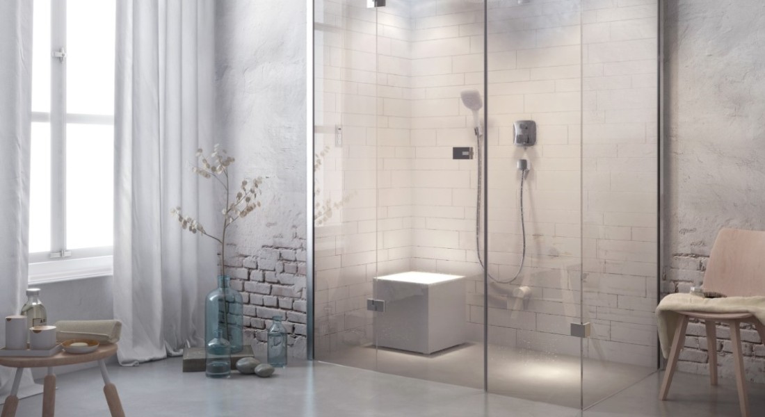 Badkamertrend: zittend douchen!