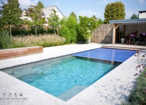 Zwembad lamellendeck | Compass Pools - Compass Pools.