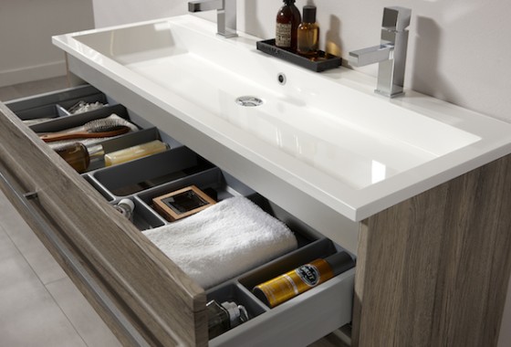 5 x badmeubelen met handige lades - H&amp;R Badmeubelen