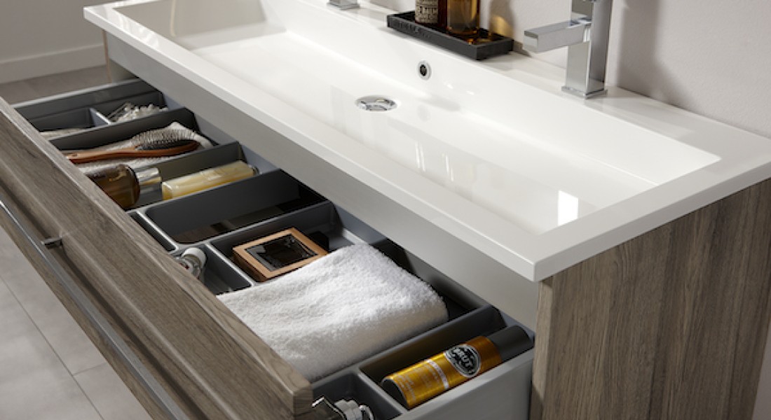 5 x badmeubelen met handige lades