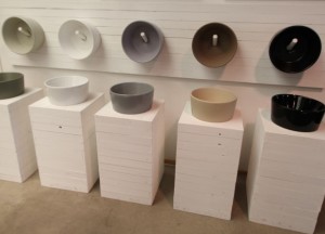 Opzetwastafels van keramiek in prachtige kleuren - Luca Sanitair