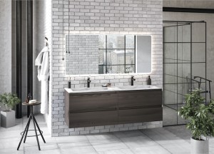 Badmeubel Infinity Plus in kleur Raw Oak