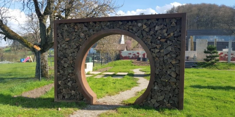 Maatwerk tuin divider | Zeno