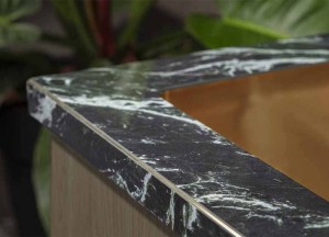 Randafwerking keukenblad Joca