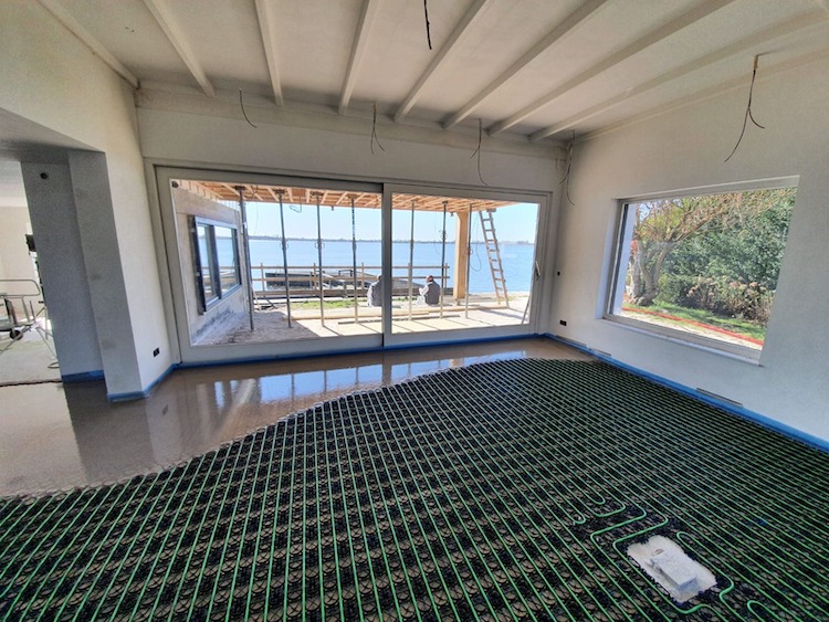 SpeeTile natbouw verwarmingssysteem | WARP Systems