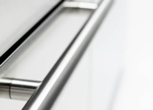 Vrijstaande koelkast van edelmetaal | Fhiaba