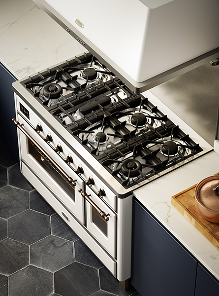 Fornuis met aanpasbare kookplaat | ILVE