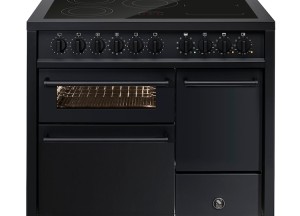 Mat zwart fornuis | Steel - Steel