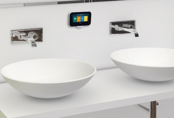 Badkamer gadget: N-Joy waterdicht muzieksysteem - Aquasound