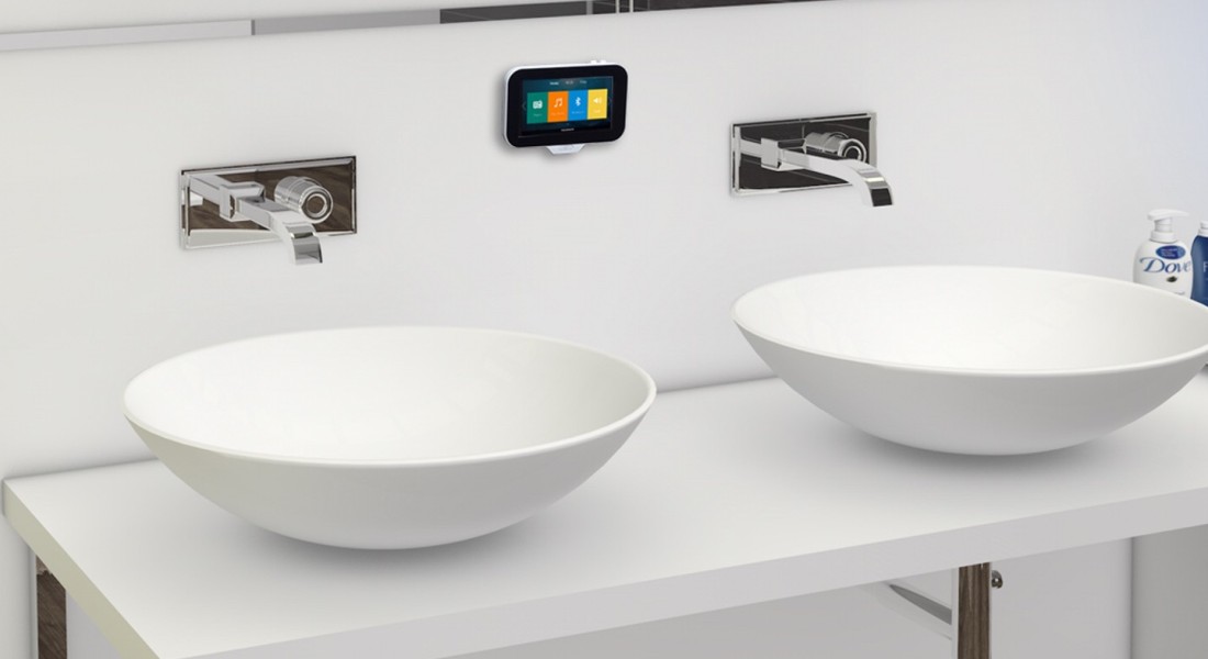 Badkamer gadget: N-Joy waterdicht muzieksysteem