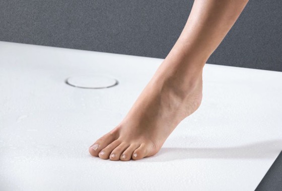 Douchevloer Setaplano. Zijdezacht & warm! - Geberit