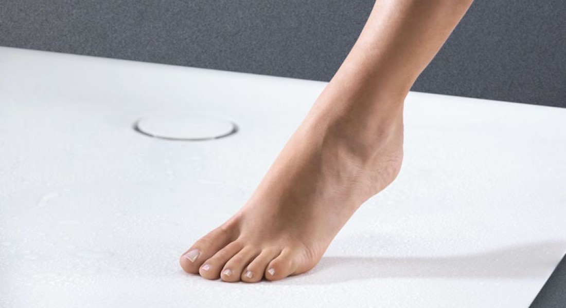 Douchevloer Setaplano. Zijdezacht & warm!