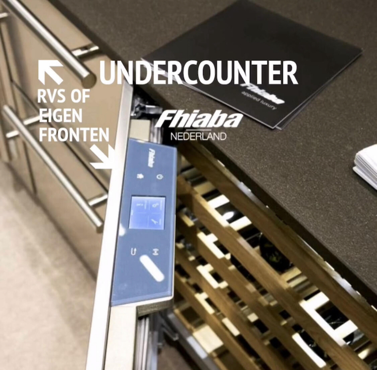 Onderbouw wijnkoelers | Fhiaba