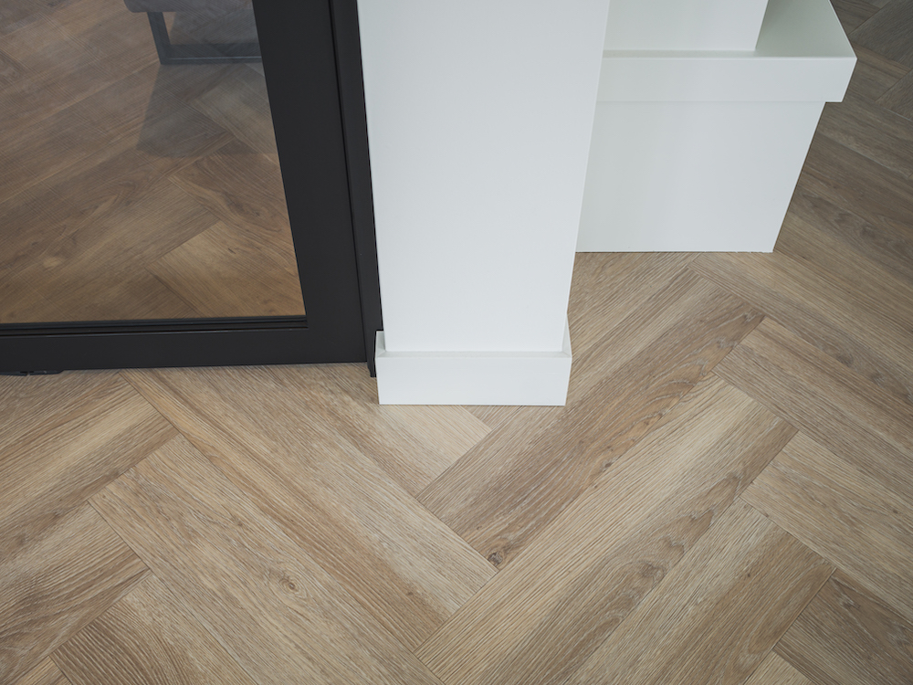 Visgraat PVC vloer | Therdex