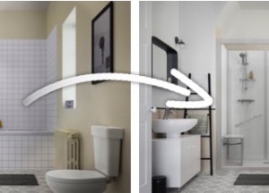 Ideaal: van bad naar douche in 1 dag - 