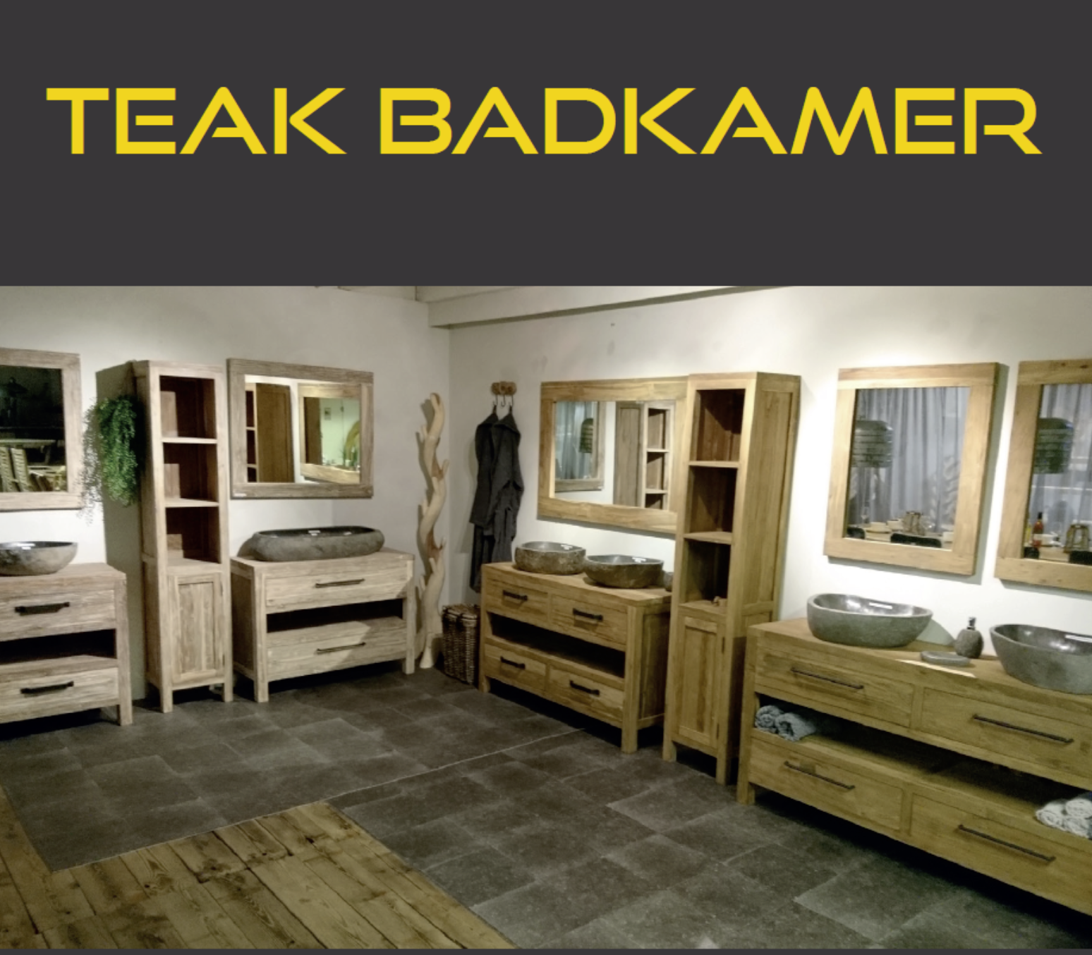 Puurteak badkamermeubelen | brochure