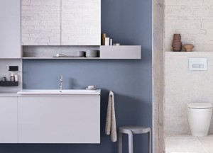 Zo richt je de badkamer optimaal in met perfecte opbergruimte - Geberit