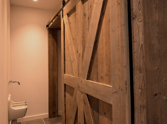 Oud houten schuifdeur | RestyleXL