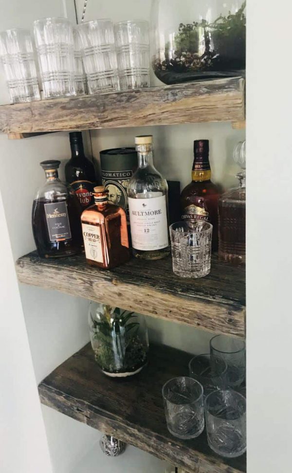 Wrakhouten wandplank | Woodindustries