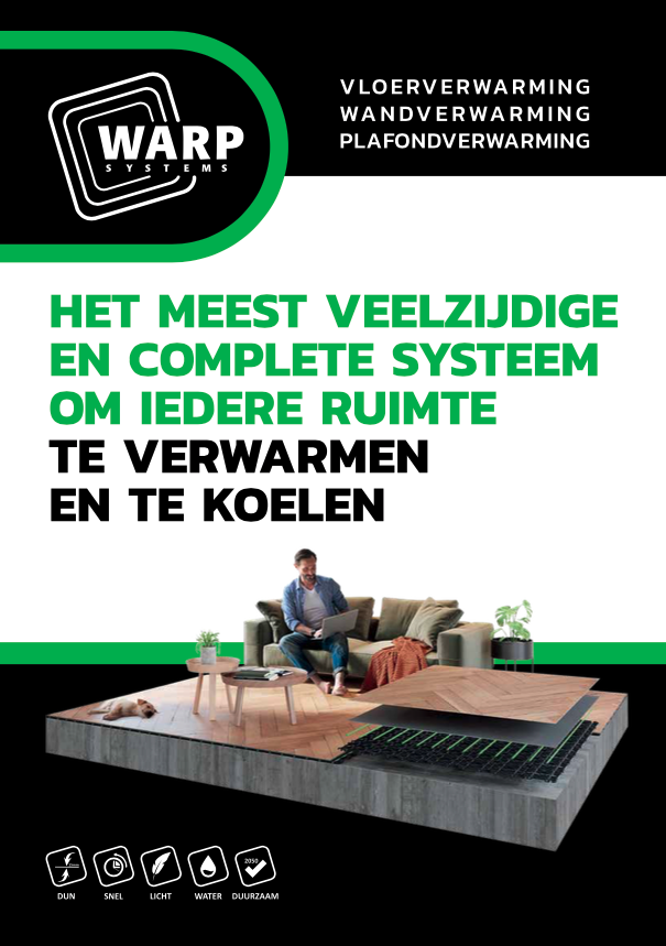 WARP Systems vloerverwarming brochure