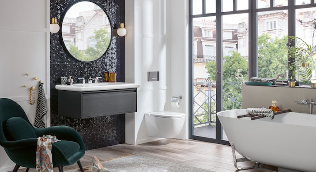 Badkamerinspiratie! Badkamer in Art Deco stijl