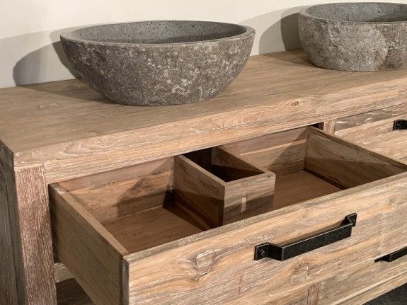 Badkamermeubel White Wash  | Puurteak