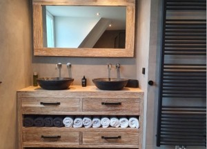 Badkamermeubel White Wash  | Puurteak