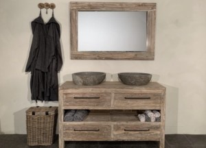 Badkamermeubel White Wash  | Puurteak