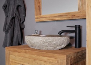 Teak badmeubel met kast  | Puurteak