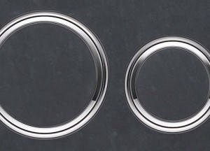 Topstuk voor het toilet. Prijswinnaar Sigma21 - Geberit